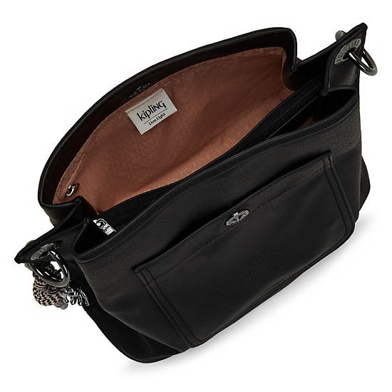 Kipling Thais Shoulder Bags Black | CA 1427QM